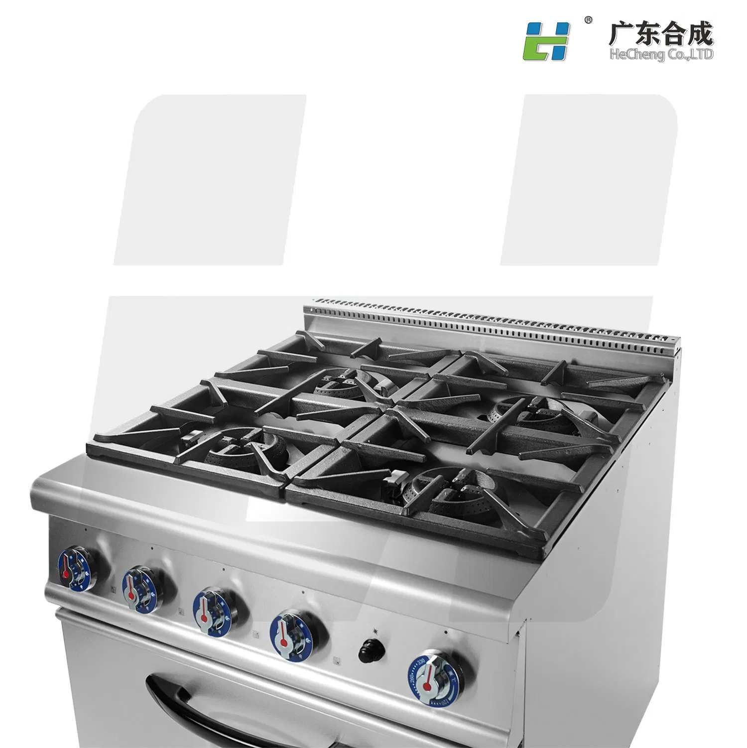 Commercial Grade Electric Range with 6 Burners and Oven
