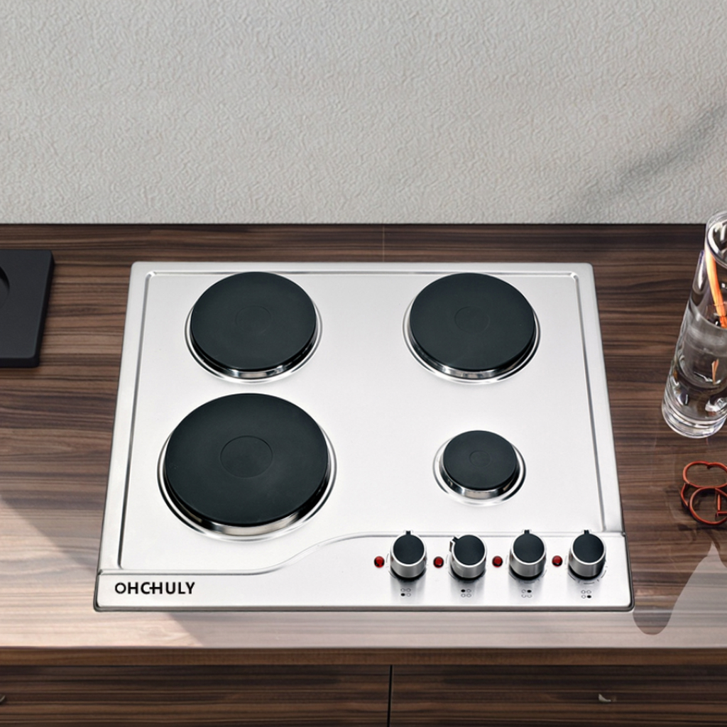 Bestselling Built-In Induction Cooker and Ceramic Hob Kitchen Appliance with Electronic Ignition LPg or NG Gas burner