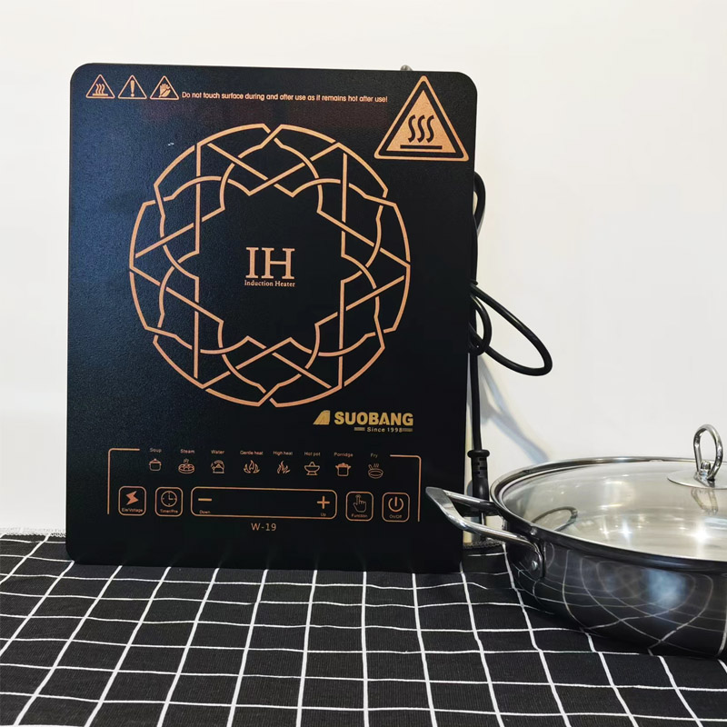 New Powered Yhwf Induction Cooker Plastic + Ceramic Glass Induction Cooker Cooling Fan Radiation Infrared Burner