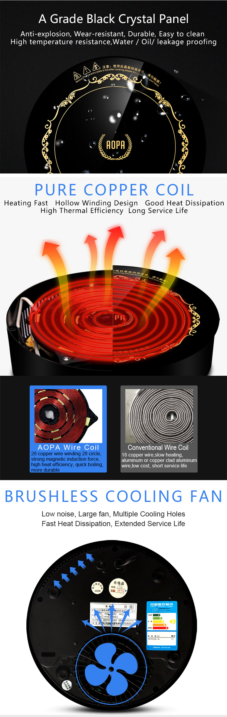 Commercial Electric Hot Pot Table Stove Details