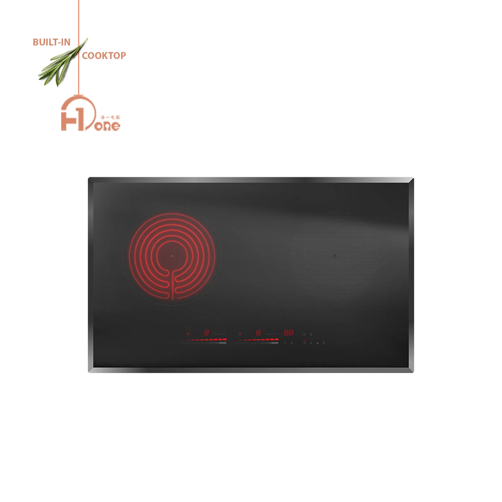 Built-in Hob Built-in Induction &amp; Ceramic Hob Dual Zone Multi Cooker