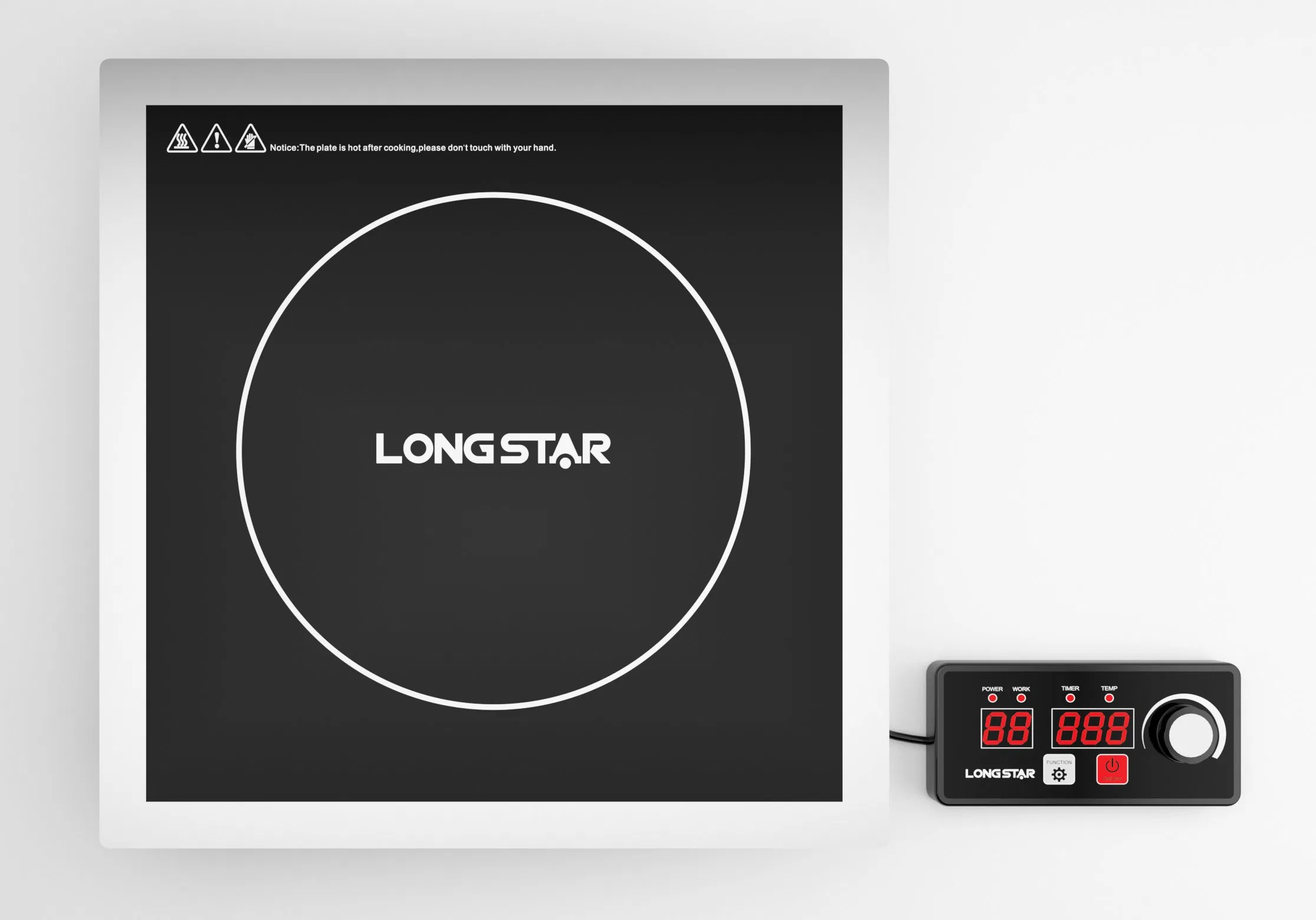 High Quality One Burner 3500W Electric Cooktop Commercial