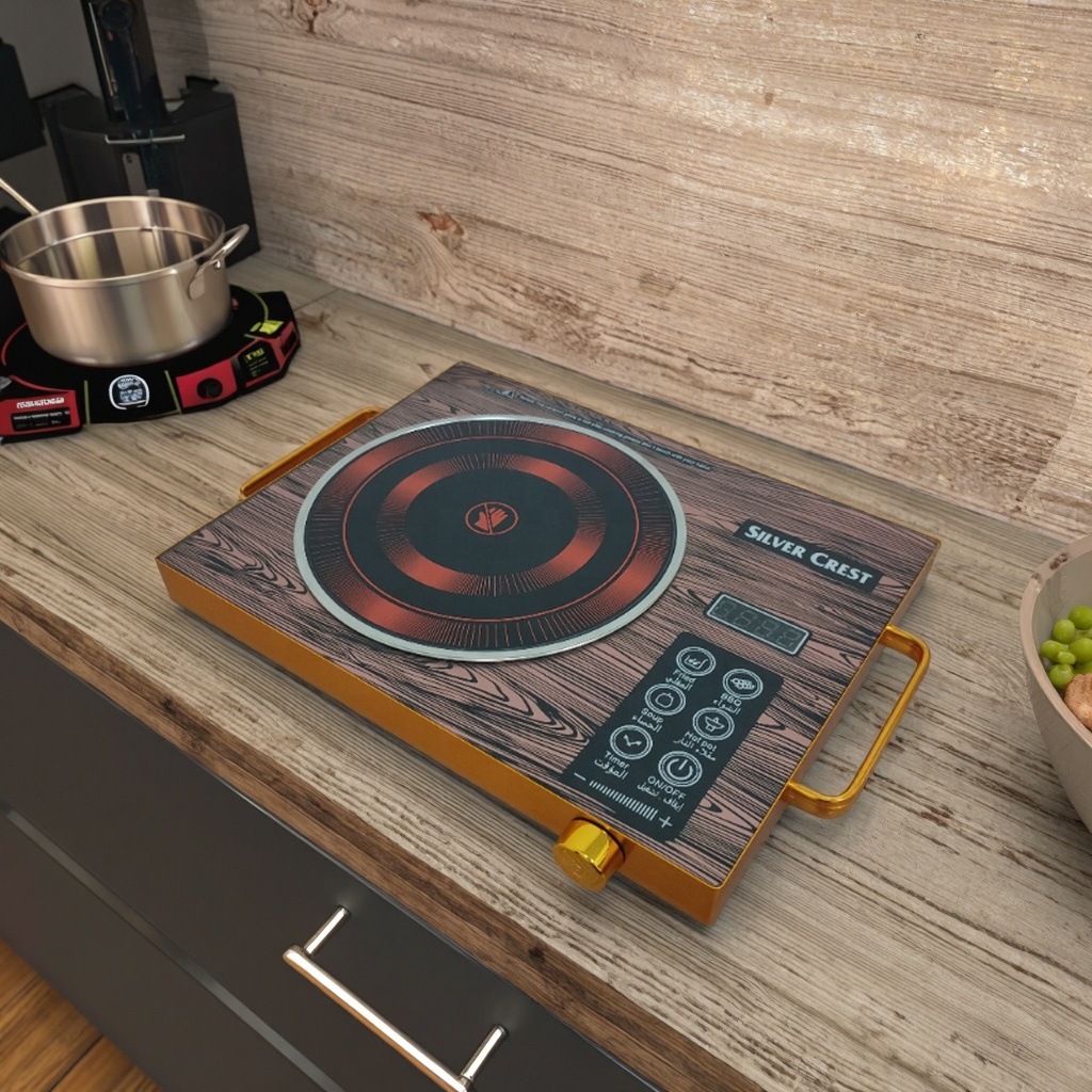 Household 3500W Electric Stove Infrared Hot Plates Multifunction Digital Burner Induction Cooker Glass Ceramic Cooktop