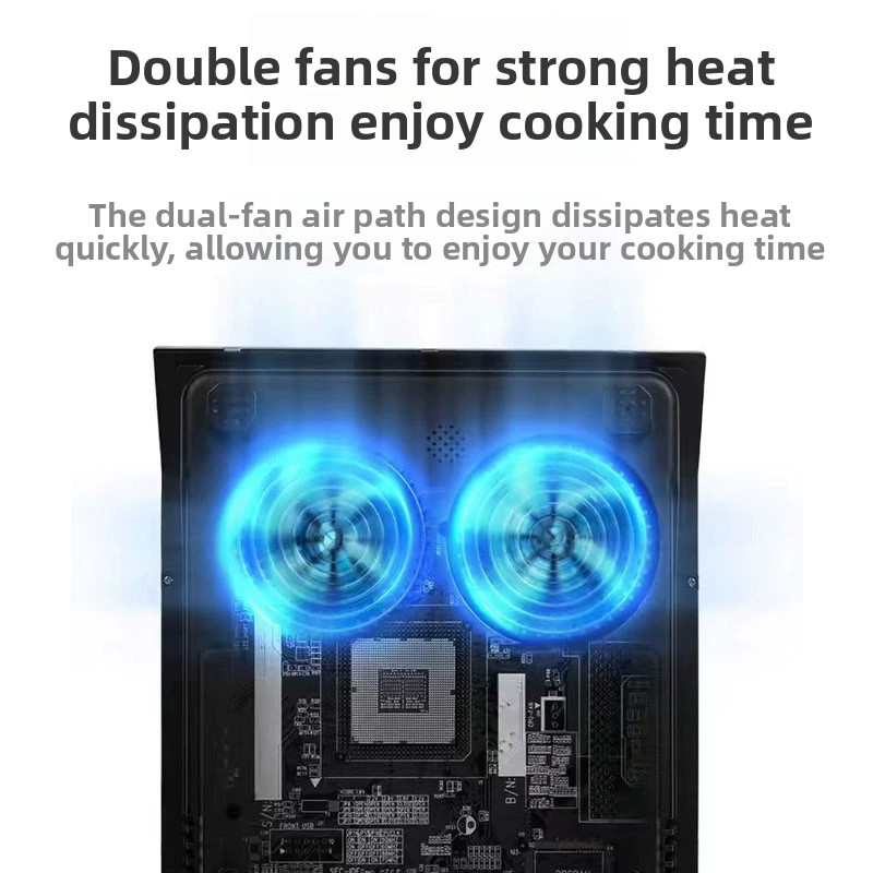 Semi-spherical Concave Surface Induction Cooker New Model Home Use Full Set High-power 5000W Stir-frying Export-grade High-fire
