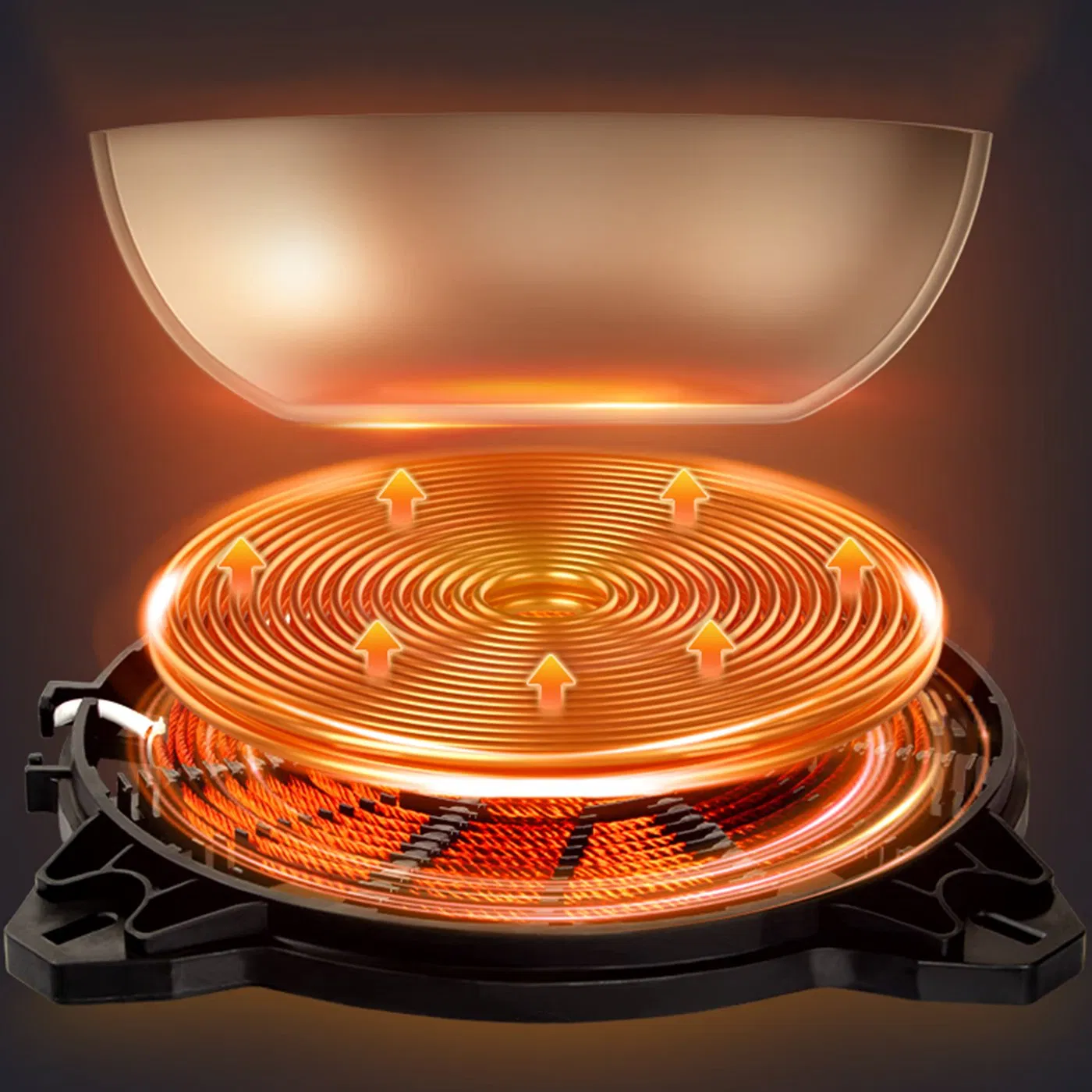 Vertical Induction Cooker for Efficient Cooking and Energy Savings-4 Units