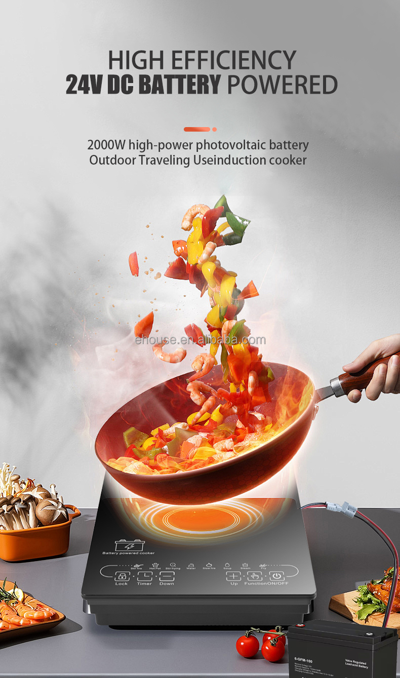 High quality Toughened glass with ring desing induction cooker 1