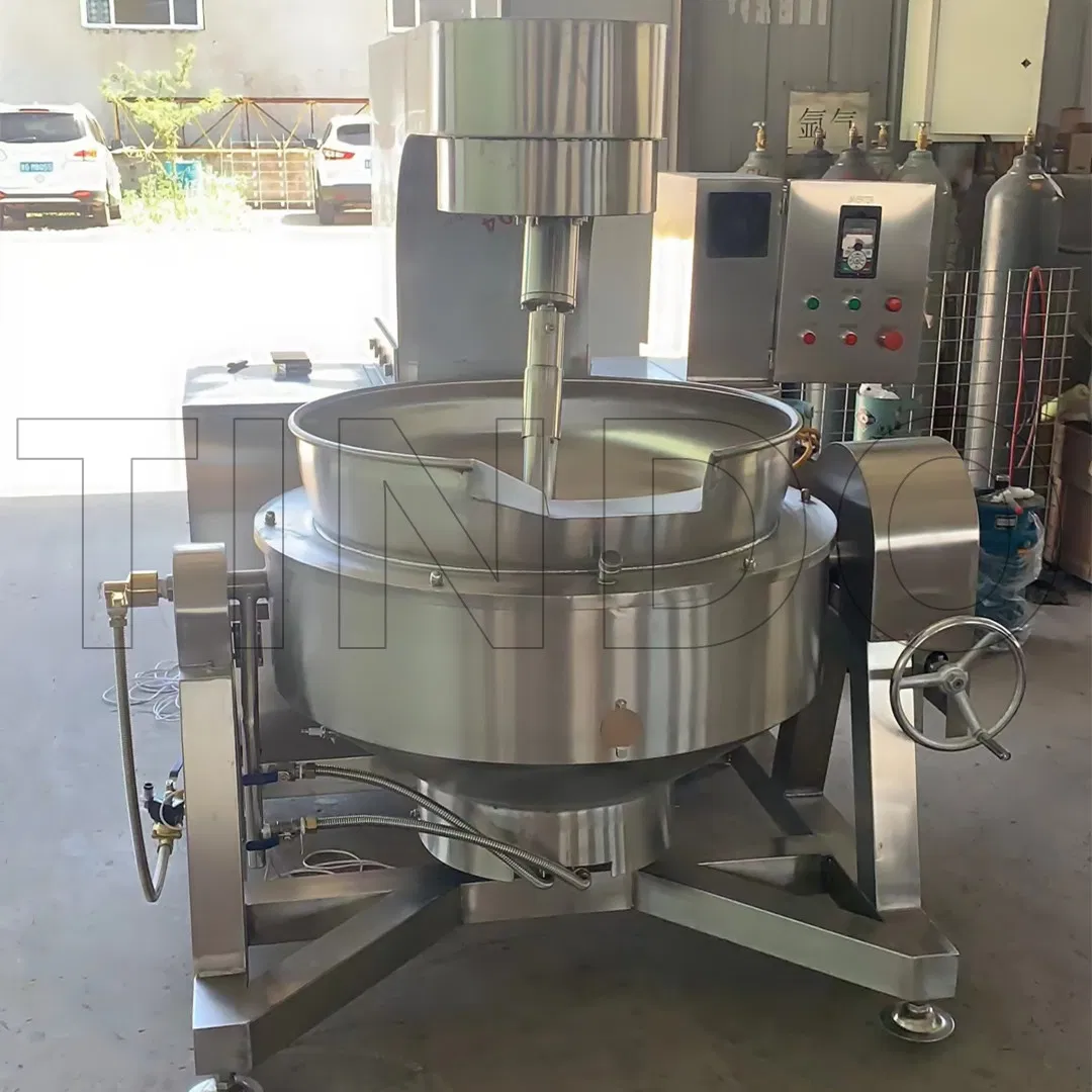 Multi-Purpose Cooking Mixer Machine Industrial Jacketed Cooker Commercial Kitchen Equipment