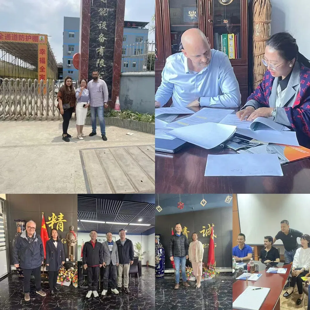 Visited Customers and Exhibition