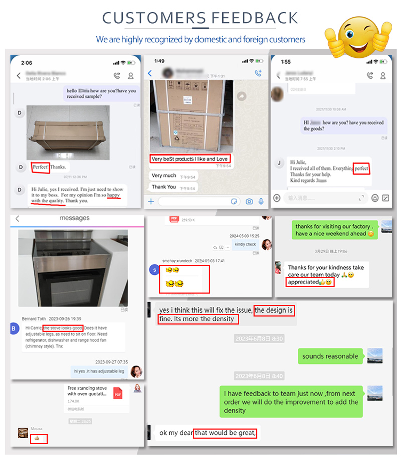 Customer Feedback Screenshot