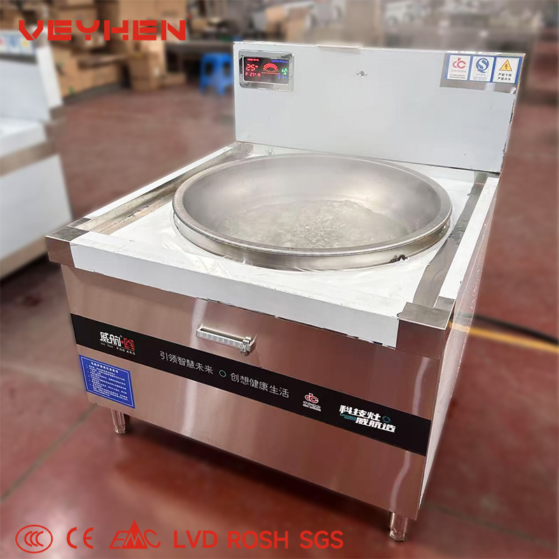 Energy Efficient Induction Cooker with Durable Steel Design