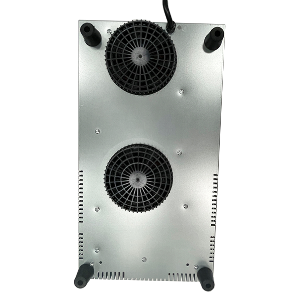 New Design Induction Cooker White Ceramic Glass 2 Head Induction Hob 3000W Kanger Glass Induction Cooker Top