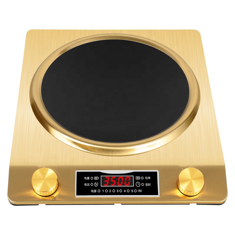 Commercial 5000W Induction Burner Induction Cooktop Electric Induction Cooker for Hotel Restaurant Waterproof OEM 220 3500