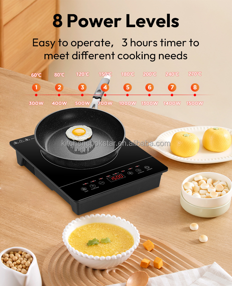 48V RV induction cooker specs details