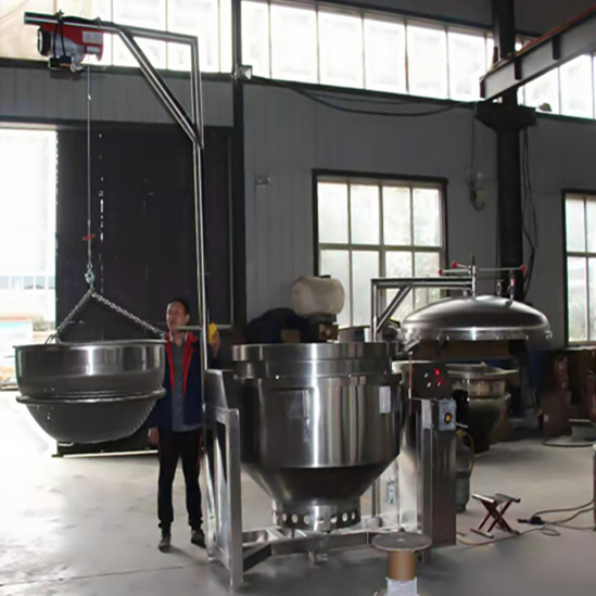 China Industrial Energy Saving Steam Operated High Pressure Cooker Equipment for High Viscosity Food Processing