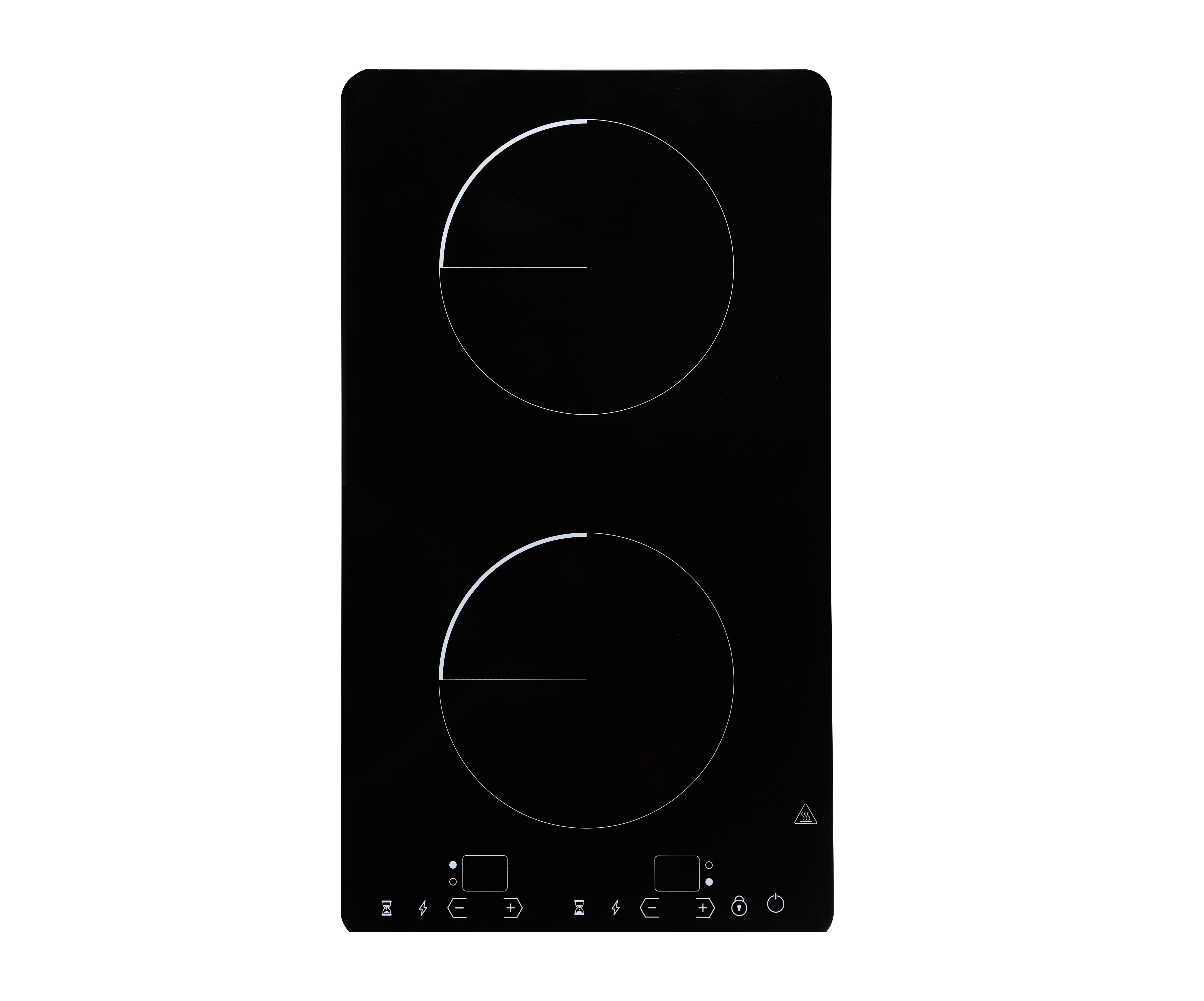 Portable Home Appliance Vertical Double Cooking Area Induction Cooktop Domino Induction Cooker