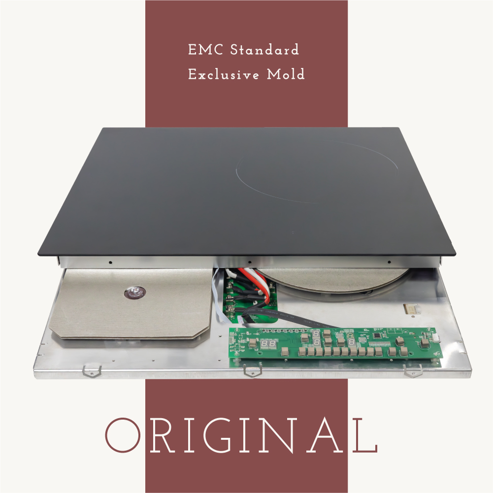High-Efficiency Electric 60cm Built-In Ceramic Induction Cooktop 3 Burners Sensor Touch Control Expandable Cooking Area