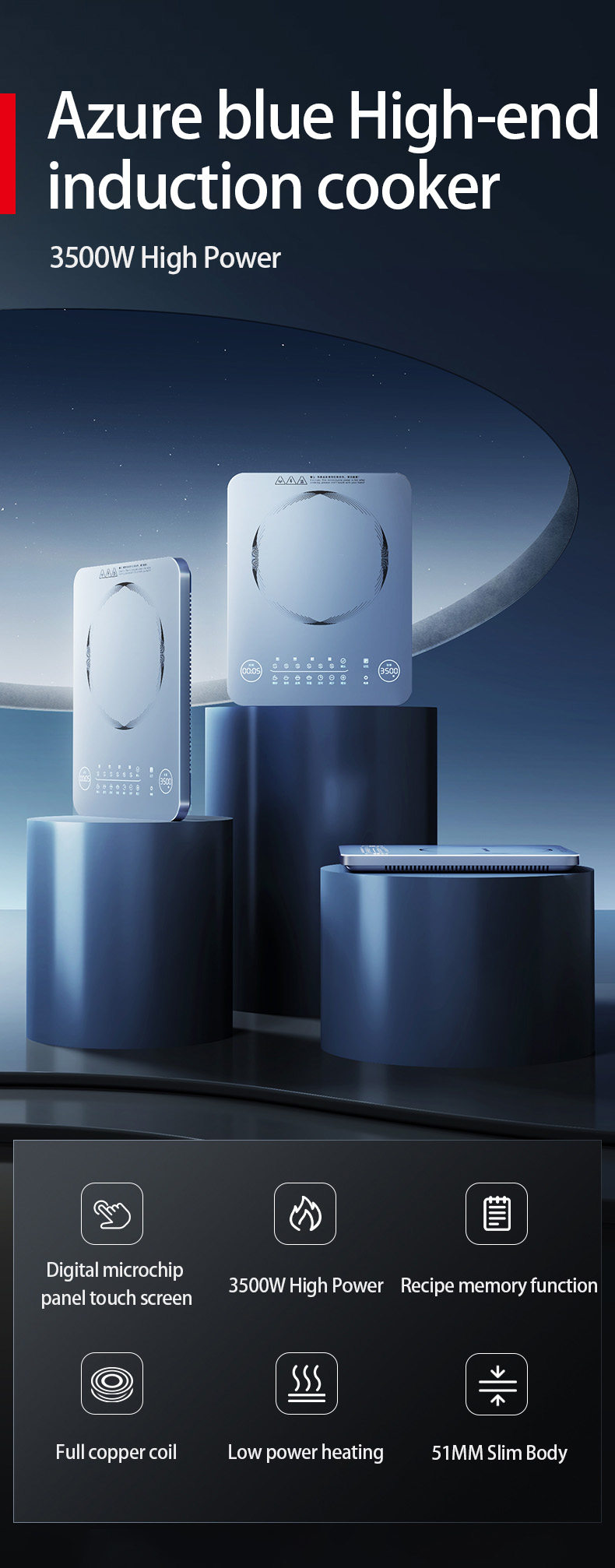 Induction Cooker Detail 1
