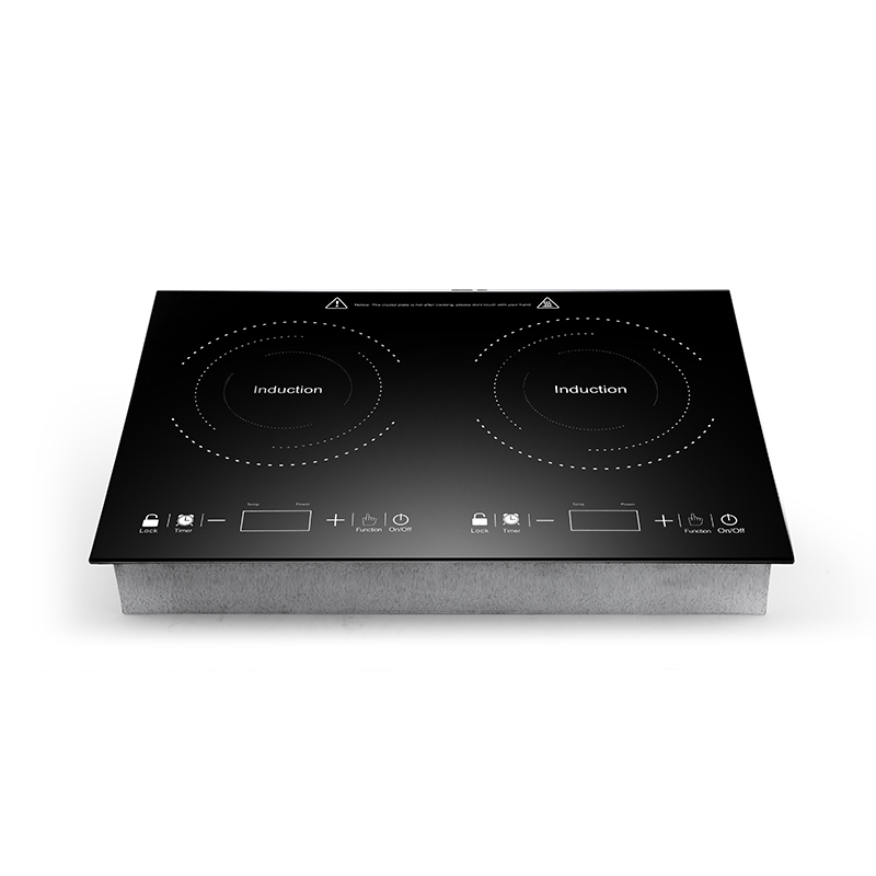 Embed Induction Hob 2 Burner CE Certified Fast Heating Energy Saving 220V 110v Electric Cooktop