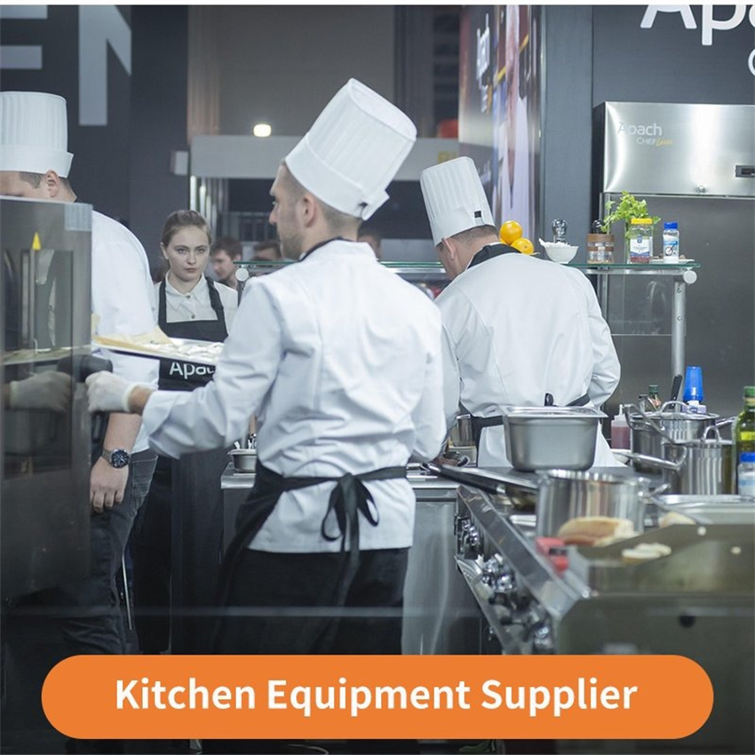 Customized Cooking Equipment Freestanding Stainless Steel Commercial Induction Stove Range