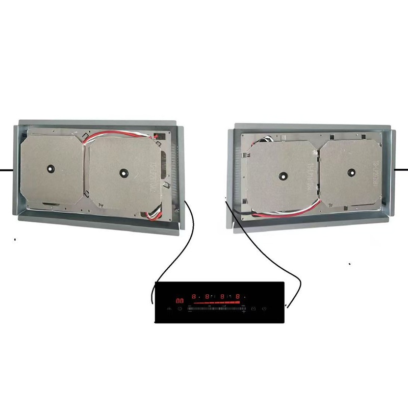 Built-in Hidden Induction Cooker and Touch Control Energy-Efficient Fast Heating Hob for Modern Minimalist Kitchen