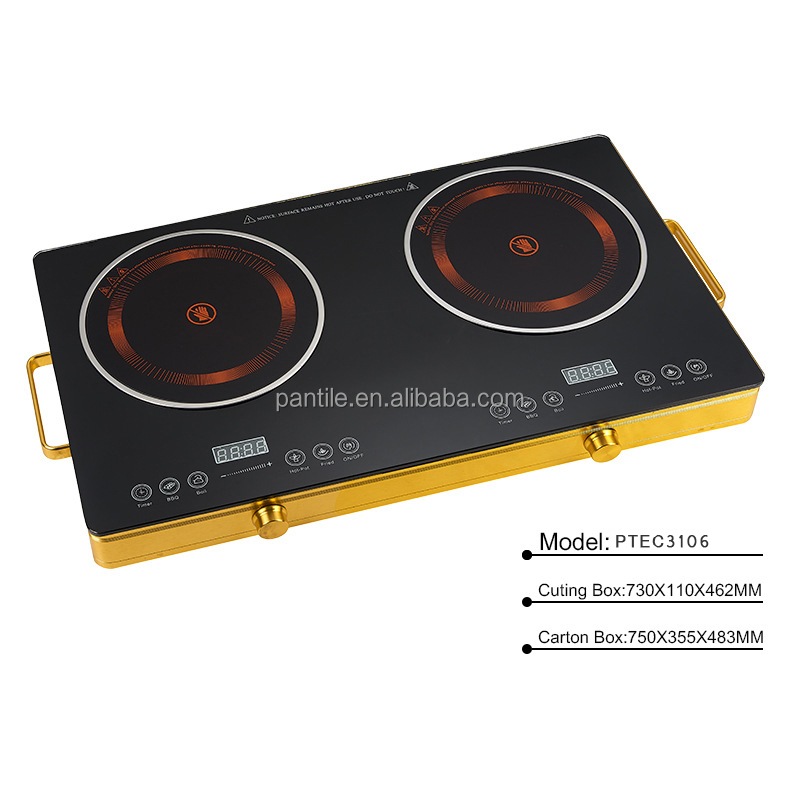 Double Burner Cooktop Detail 7