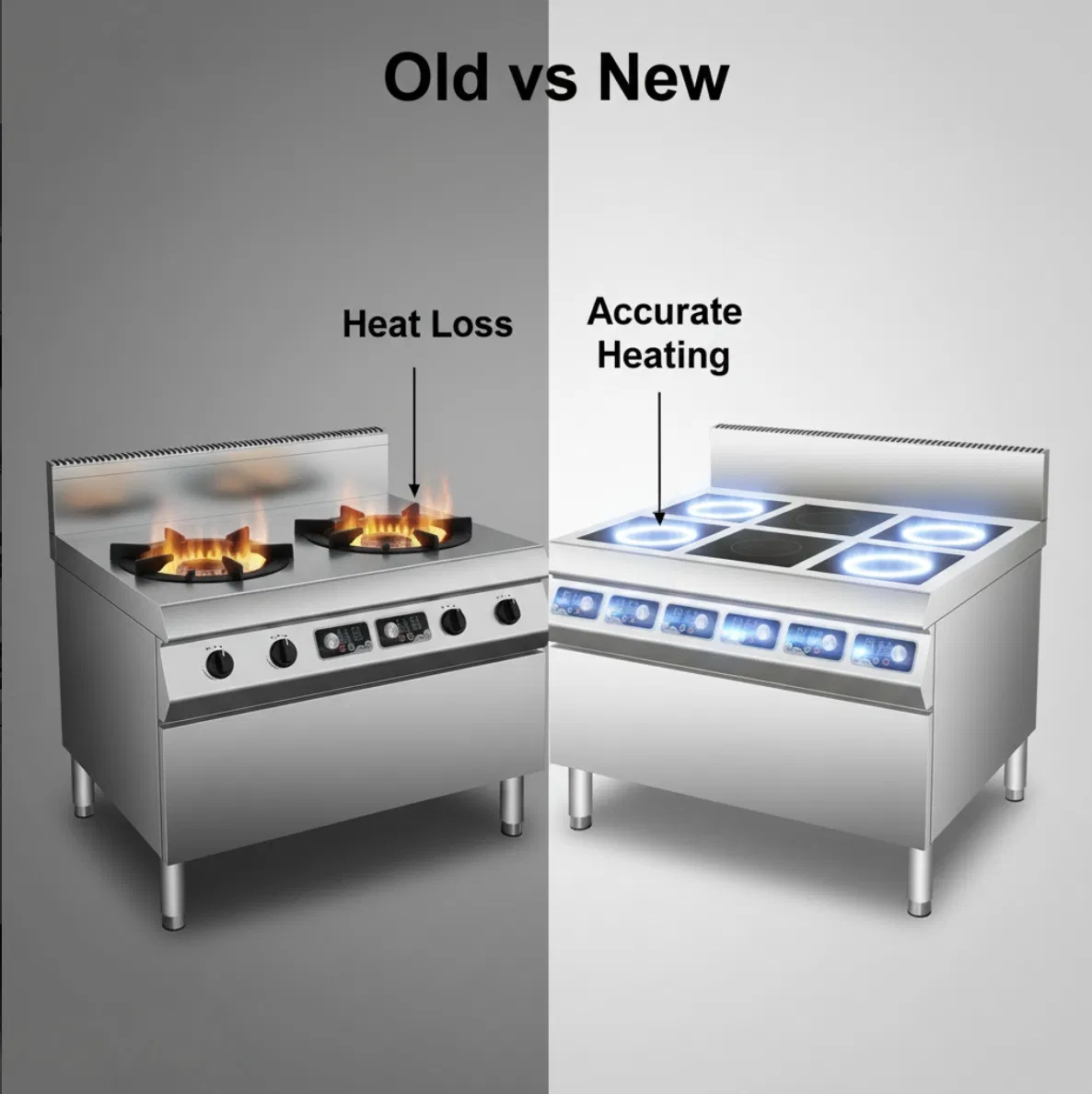 Energy Efficient for Hotel Commercial Induction Cooker