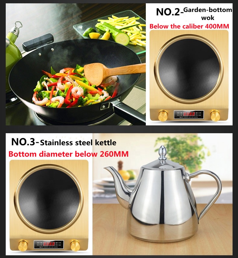 Commercial 5000W Induction Burner Induction Cooktop Electric Induction Cooker for Hotel Restaurant Waterproof OEM 220 3500