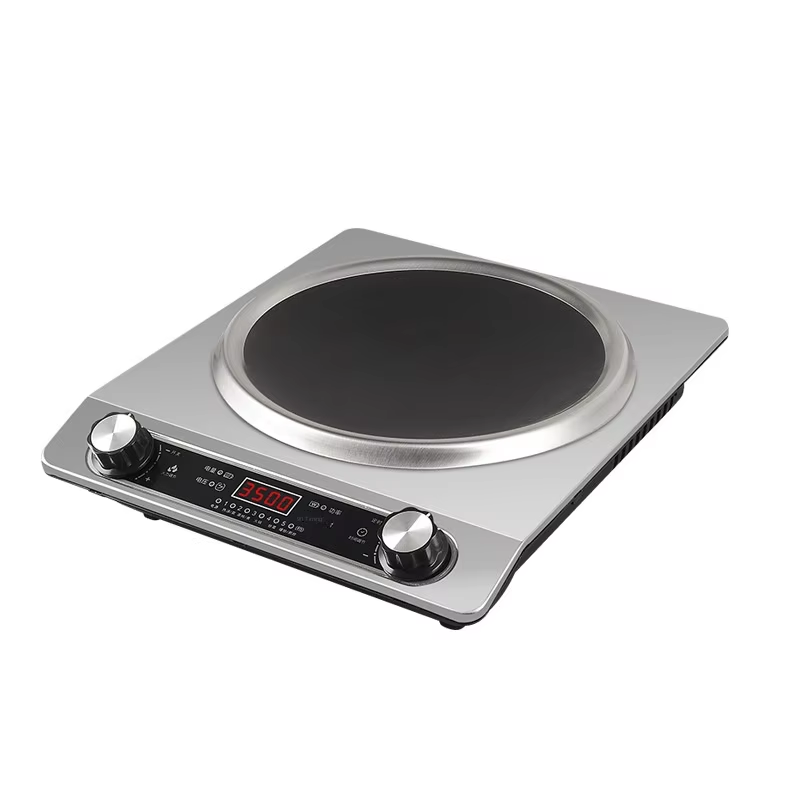 High-Power 3500W Concave Induction Cooker Home Commercial Use Portable Factory Outlet Built-In Electric Fry Household Batteries