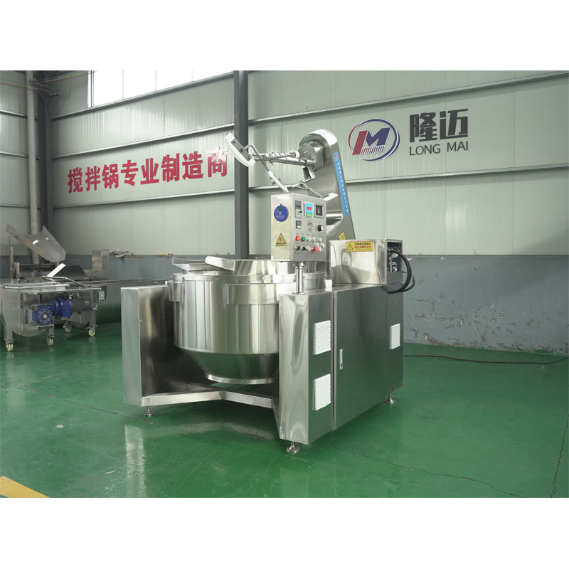 Automatic Commercial Sugar Caramel Food Industrial Gas Electric Induction Planetary Cooking Mixer Machine for Food