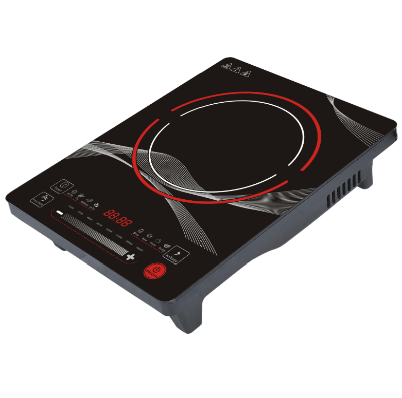 Induction Cooker Electric Stove Single Burner 2100W Key Control Cooktop