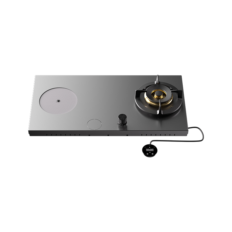 Household Space Saving Cooktops Embedded Rock Plate Induction Cooker With Slate Panel Design