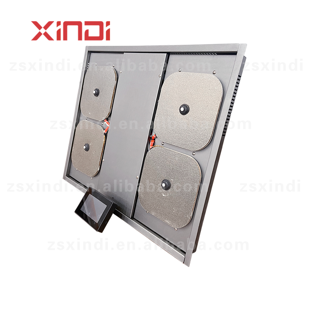 Invisible Built-In Electric 4-Burner Induction Cooktop with Toughened Glass Panel Hotpot Function Portable for Car Use