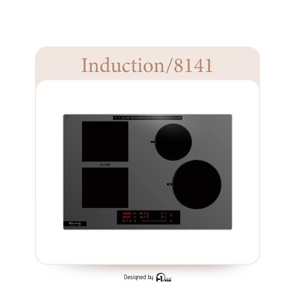 30 Inch 4 Burners Built in Induction Cooktop Remote Control WiFi