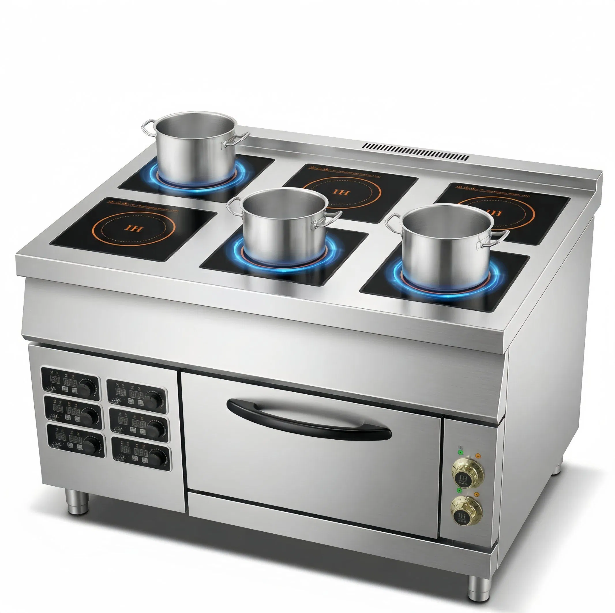 Energy Efficient Commercial Induction Cooker for Hotel Catering
