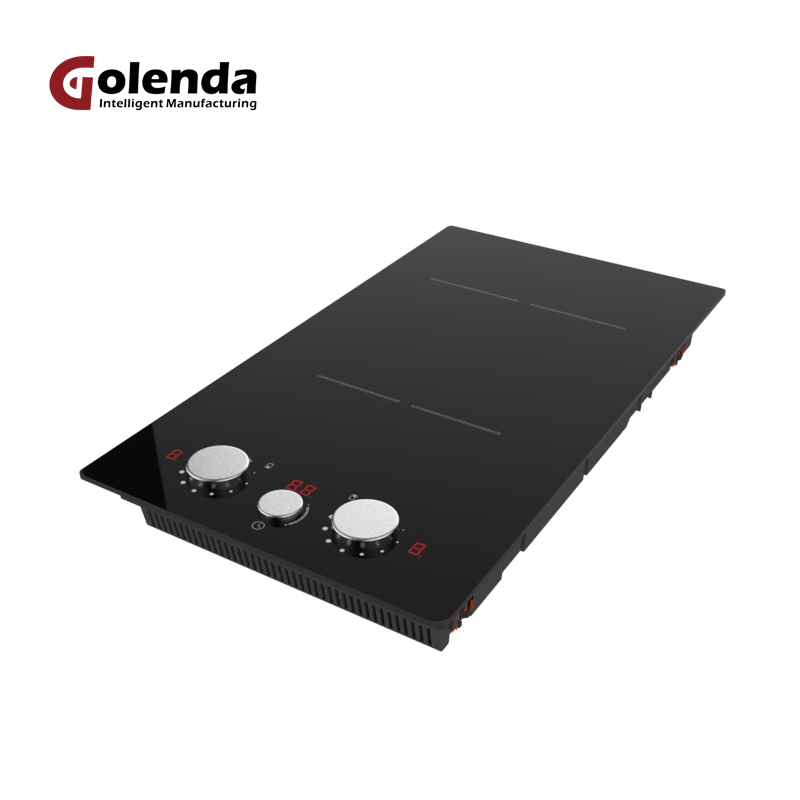 Professional Household Kitchen Stove Electric Invisible Induction Cooktop Countertop Portable 2 Burners Stainless Steel Hotpot