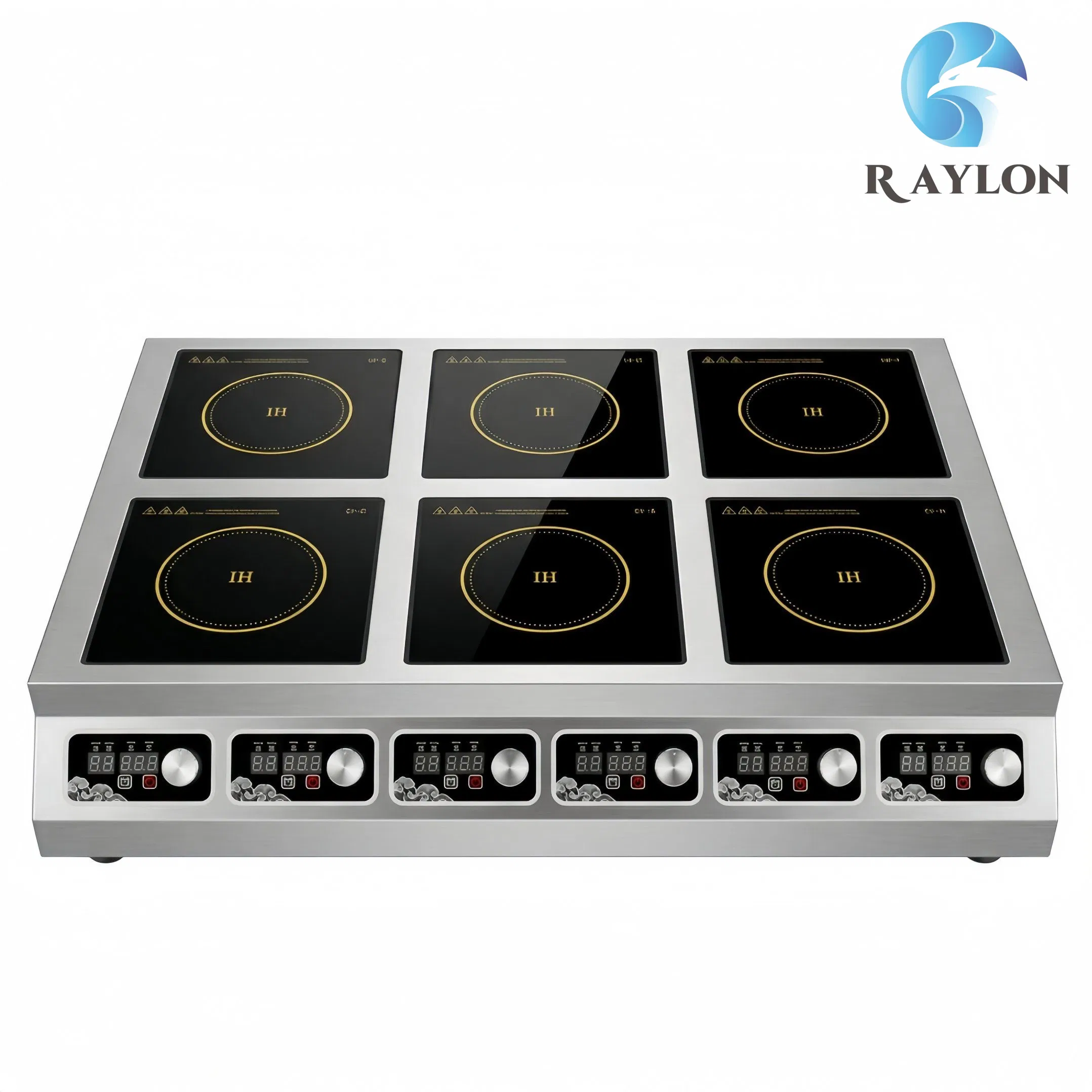 Induction Cooktop Dual Zone High Efficiency for Restaurant Cooking
