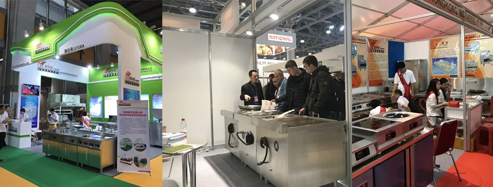 Industrial Wok Station Commercial Grade Induction Stir Frying Cooking Equipment