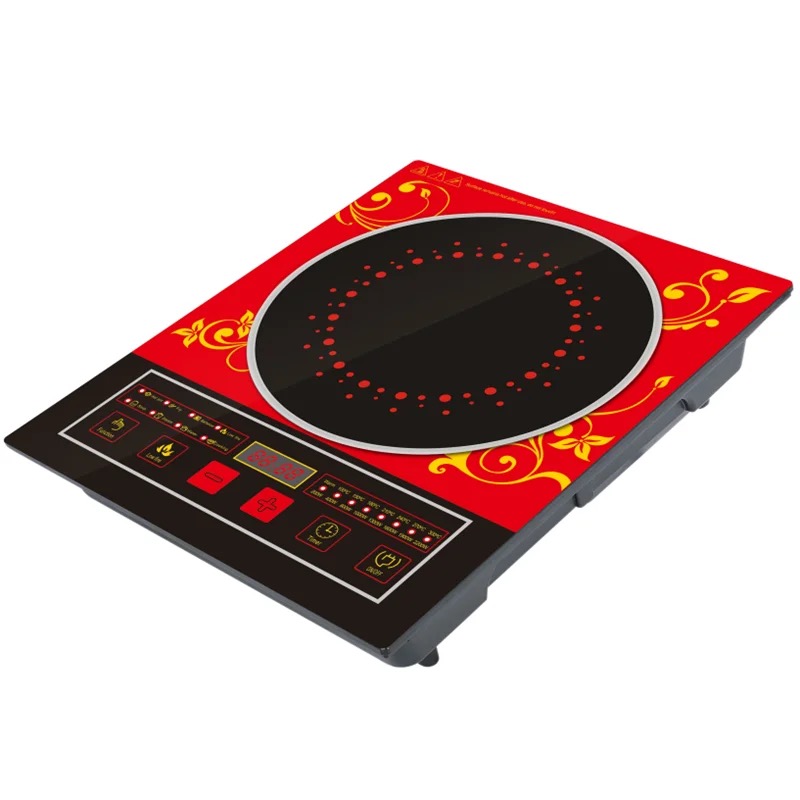 Touch Control Induction Cooker with Timer Electric Stove Infrared Cooker Electric Ceramic Hob Countertop Induction Cooker