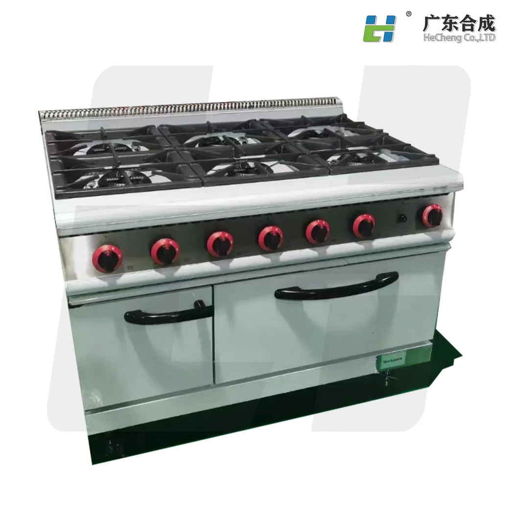 Commercial Grade Electric Range with 6 Burners and Oven