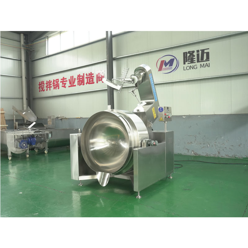 Automatic Commercial Sugar Caramel Food Industrial Gas Electric Induction Planetary Cooking Mixer Machine for Food