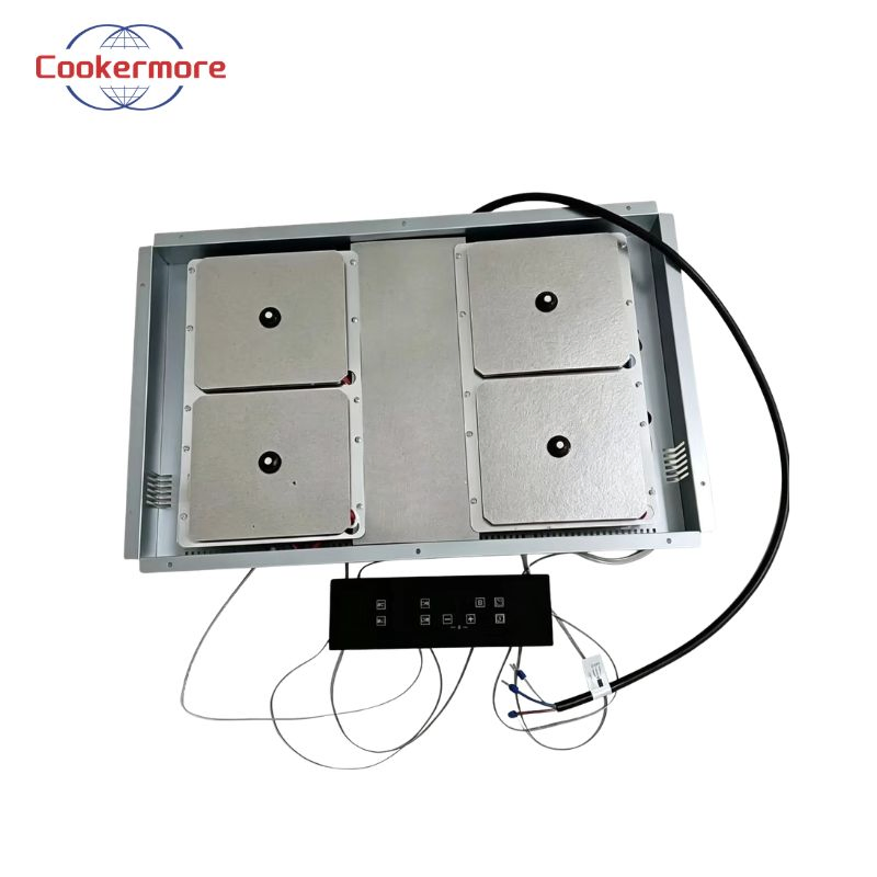 4 Zone Electric Ceramic Cooktop Built-in Infrared Cooker Multi Burner Electric Induction Cooker