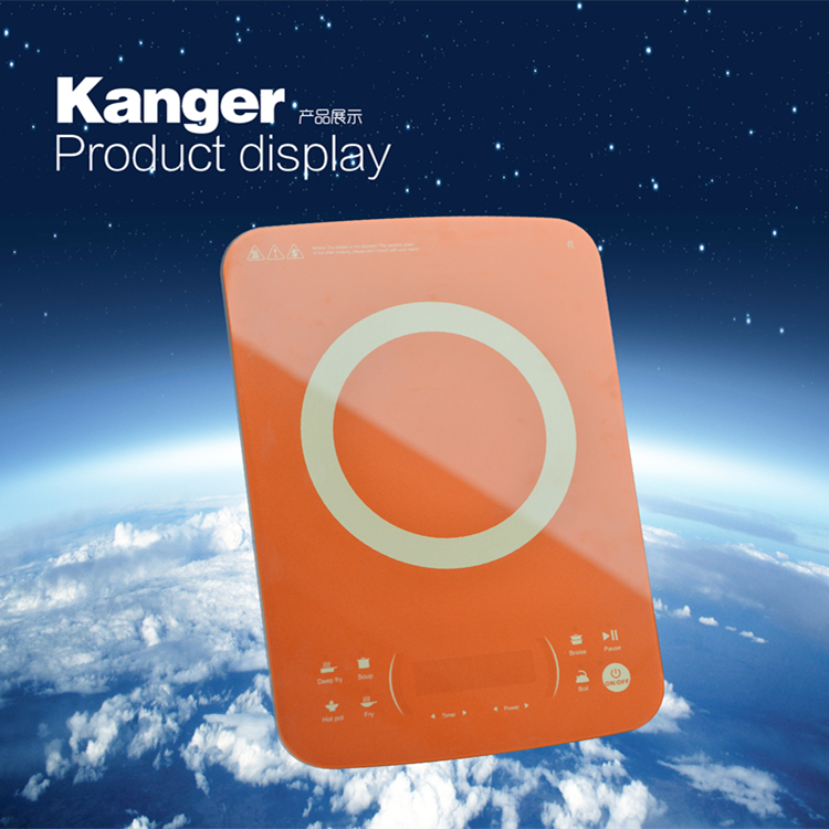 Transparent Glass-Ceramic, Kanger Induction Cooktop Ceramic Infrared Electric Cooktop Heating Panel High Temperature Resistant