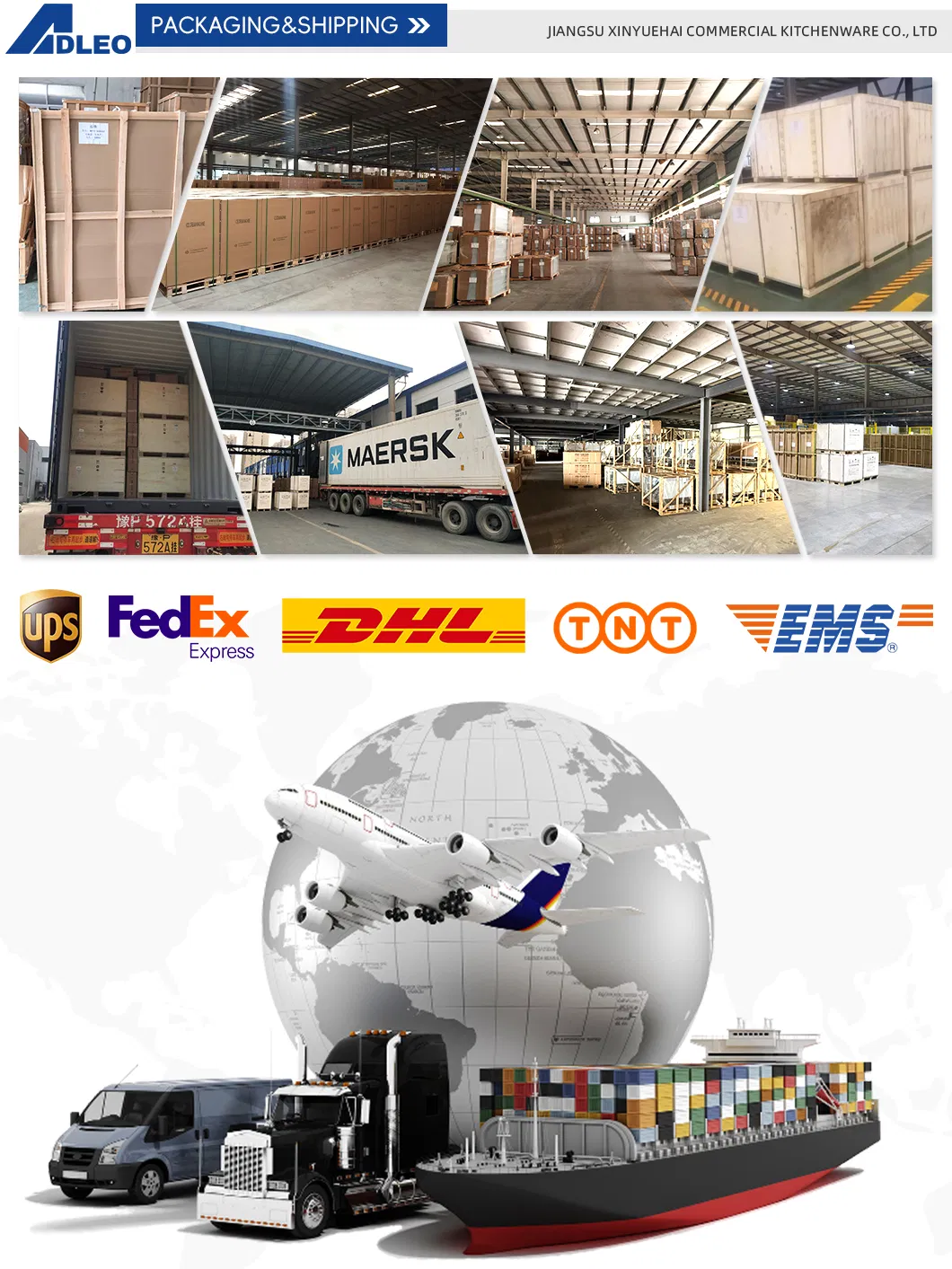 Packaging and shipping process
