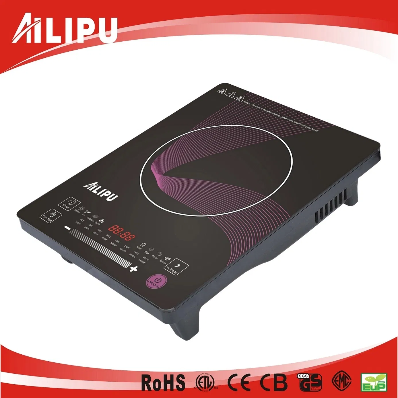 Electric Induction Hob Single Burner Induction Cooker Cooktop