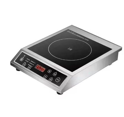 2025 Portable High Power Commercial Electrical Intelligent Induction Stove Cookers With Flat Top Stainless Steel Kitchen Cooker