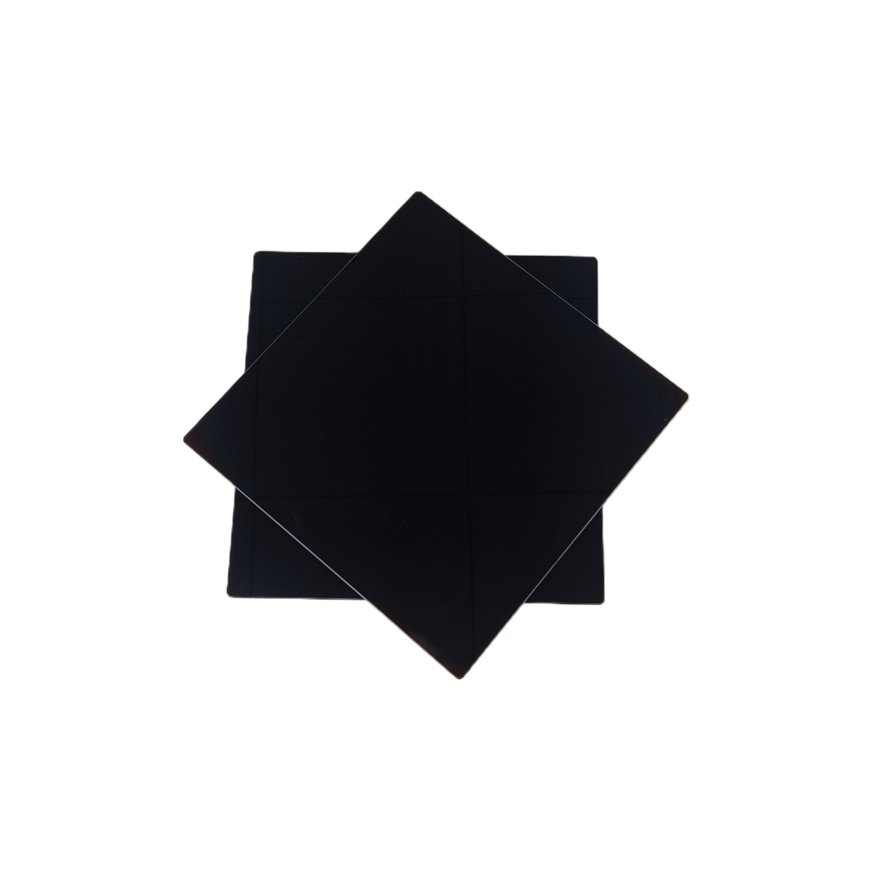 Customized Kitchen Household Electric Induction Cooktop Black Ceramic Glass Countertop High Temperature Black and White