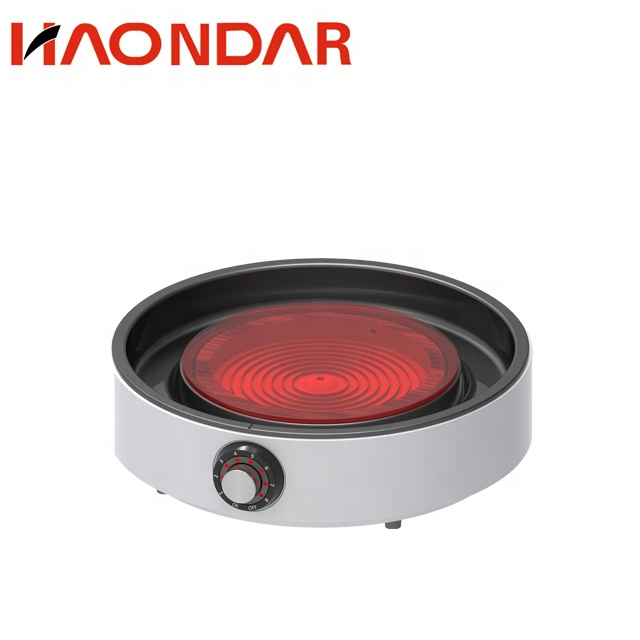 Easy Choice Single Hob Hot Pot Stove 1 Burner Portable Induction Cooktops Electric Ceramic Infrared