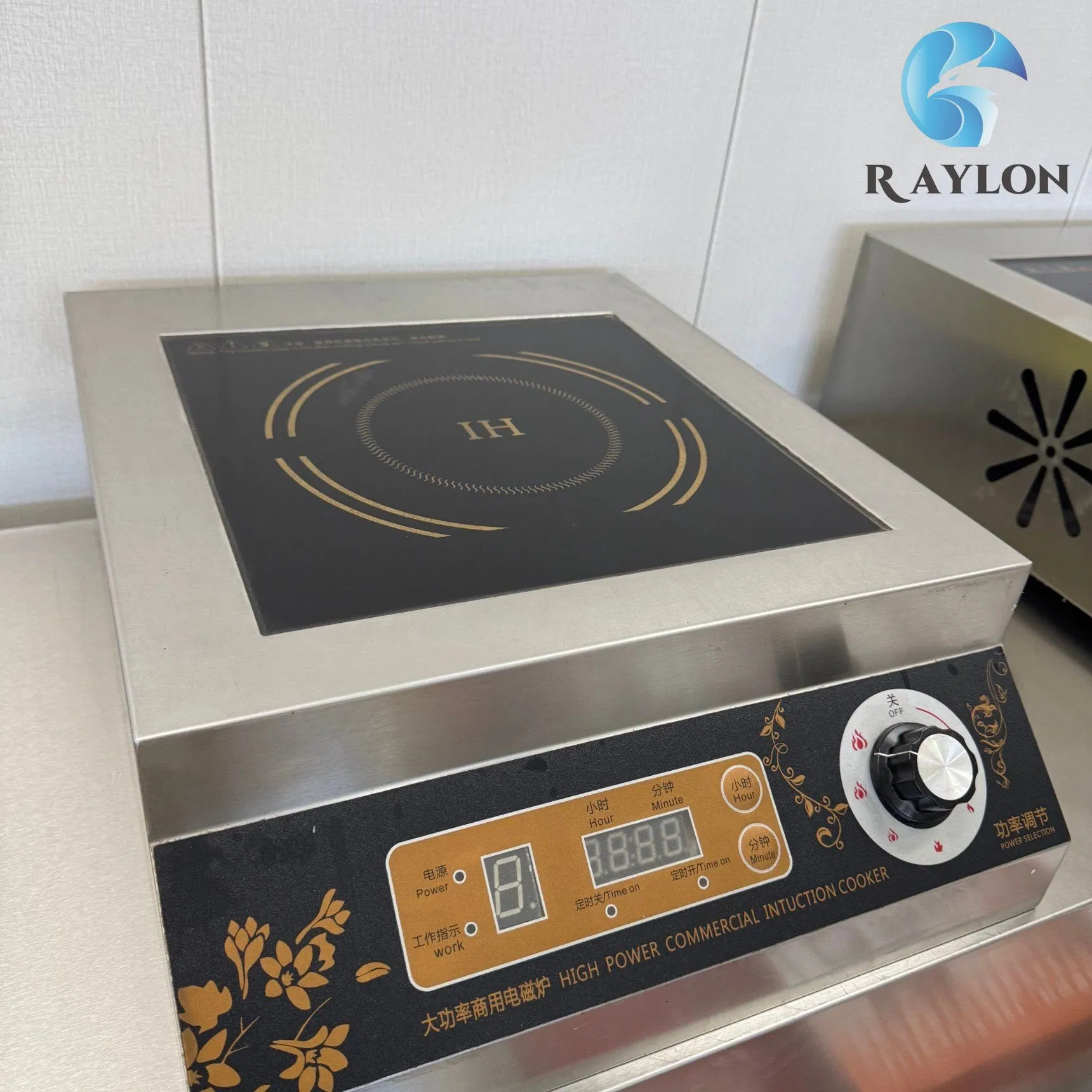 Induction Cooktop Dual Zone High Efficiency for Restaurant Cooking