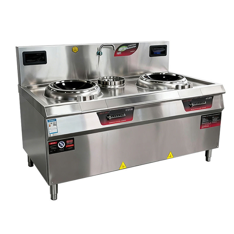 Hotel Canteen Restaurant High-power Induction Cooker Single Head Double Head Electric Stir Fry Stove Large Pot Stove