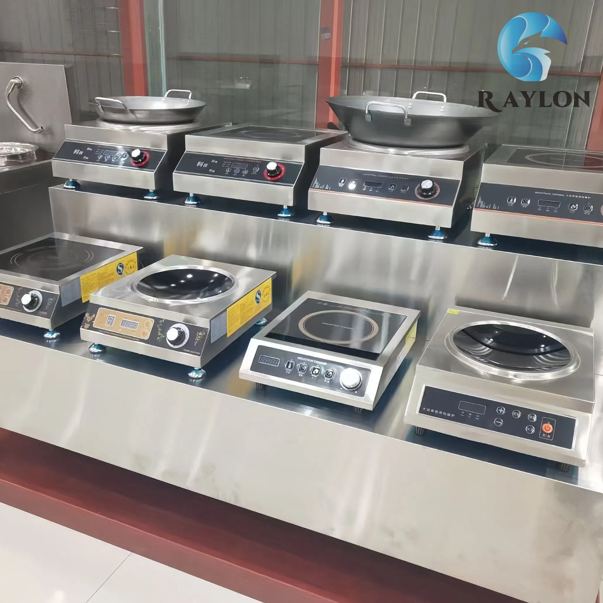 Commercial Induction Cooker Multi Zone Heating System for Hotel Kitchen
